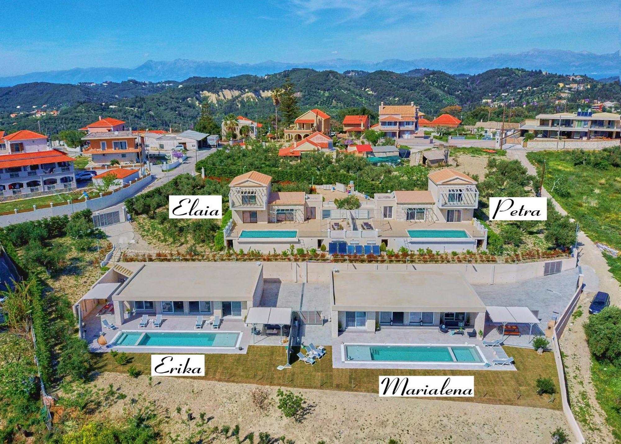 Lefkimmiatis Corfu Villa Afión