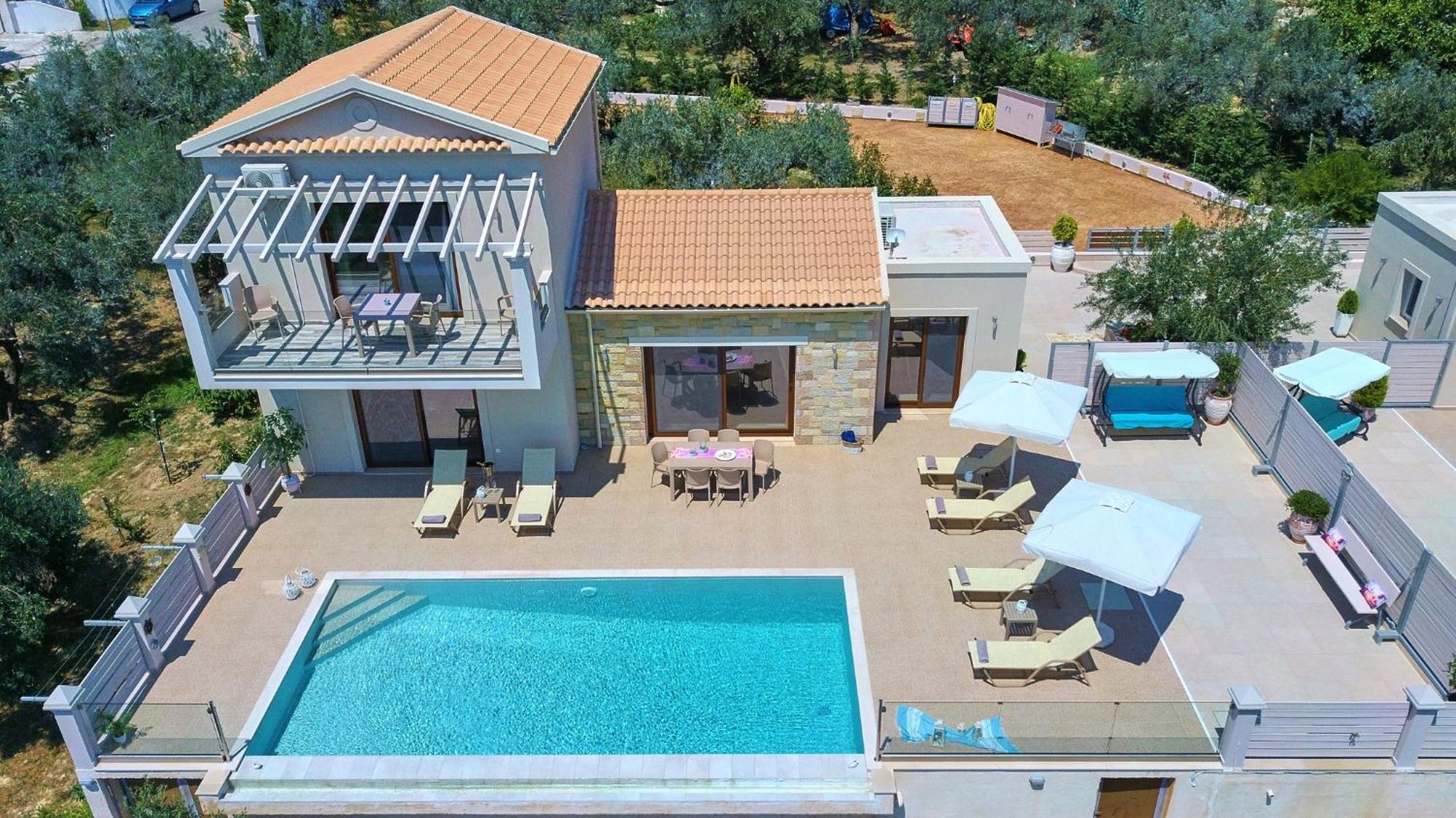 Lefkimmiatis Corfu Villa