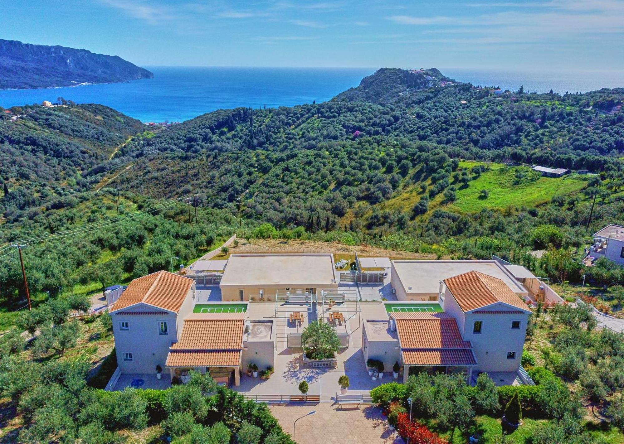 Lefkimmiatis Corfu Villa *